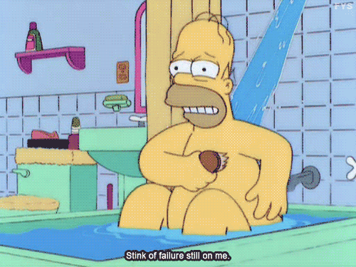 Homer Simpson Reaction The Simpsons animated GIF