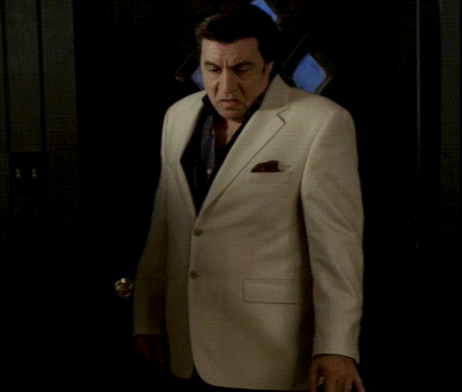 Silvio Shrug animated GIF
