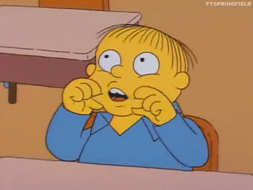 The Simpsons Reaction Season 2 animated GIF