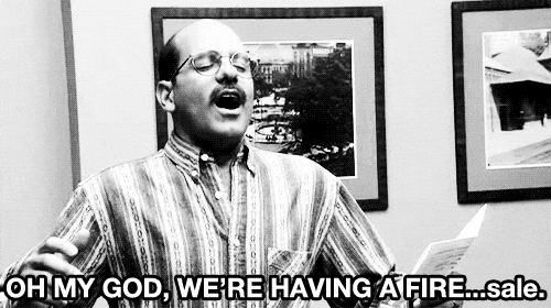 David Cross in Arrested Development (2003), Panicked and Awkward reaction animated GIF