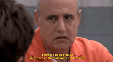 Jeffrey Tambor in Arrested Development (2003), Judgmental and Deadpan reaction animated GIF