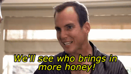 Will Arnett in Arrested Development (2003), Happy and Playful reaction animated GIF