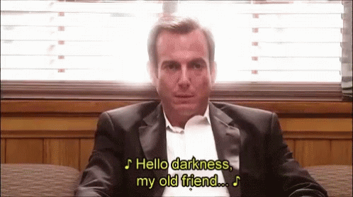 Will Arnett in Arrested Development (2003), Sad and Awkward reaction animated GIF