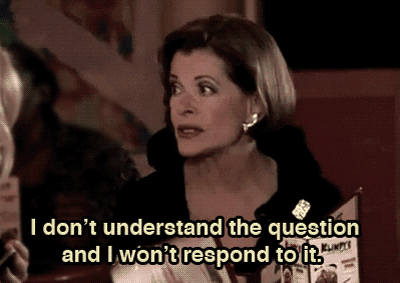 Jessica Walter in Arrested Development (2003), Judgmental and Deadpan reaction animated GIF