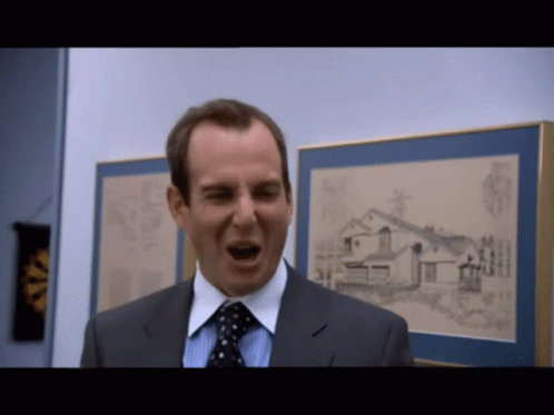 Will Arnett in Arrested Development (2003), Awkward and Deadpan reaction animated GIF