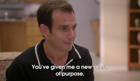 Jason Bateman and Will Arnett in Arrested Development (2003), Awkward and Concerned reaction animated GIF