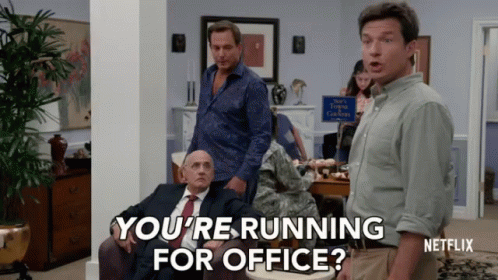 Jason Bateman in Arrested Development (2003), Determined and Awkward reaction animated GIF