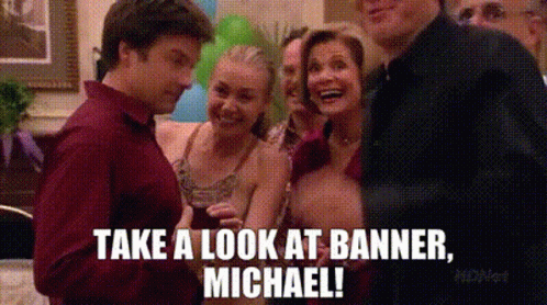 Jason Bateman and Will Arnett in Arrested Development (2003), Awkward and Concerned reaction animated GIF