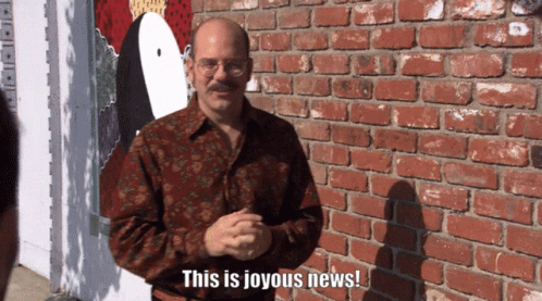 David Cross in Arrested Development (2003), Happy and Playful reaction animated GIF