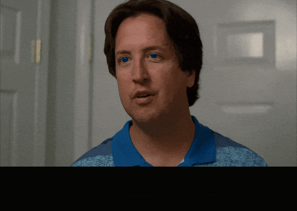 Danny Mcbride in Eastbound & Down (2009), captioned "Cause the dick is back.", Confident and Arrogant reaction animated GIF
