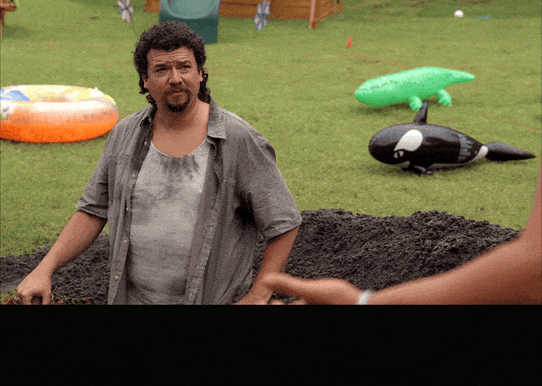 Danny Mcbride in Eastbound & Down (2009), captioned "I'm Django Unchained up in this motherfucker.", Confident and Arrogant reaction animated GIF