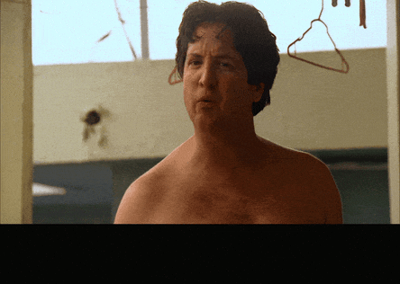 Danny Mcbride in Eastbound & Down (2009), captioned "Fuck you, and fuck your face. Piece of shit.", Angry and Dismissive reaction animated GIF