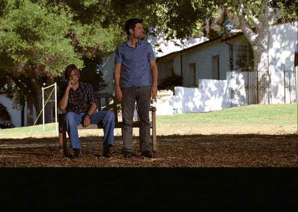 Danny Mcbride in Eastbound & Down (2009), captioned "Go fuck yourself, Pat.", Angry and Dismissive reaction animated GIF