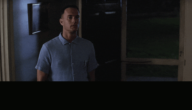 Tom Hanks in Forrest Gump (1994), captioned "I'm not a smart man, but I know what love is.", Earnest and Tender reaction animated GIF