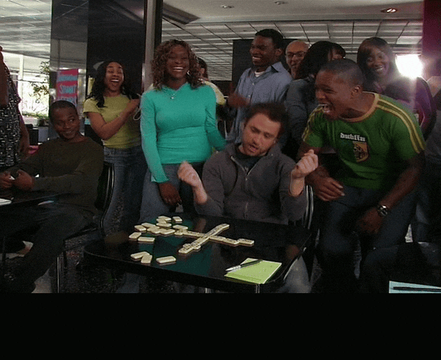 Rob Mcelhenney in It's Always Sunny in Philadelphia (2005), captioned "This is bullshit. Absolute bullshit.", Frustrated and Jealous reaction animated GIF