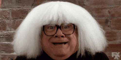 Danny Devito in It's Always Sunny in Philadelphia (2005), Chaotic and Unimpressed reaction animated GIF