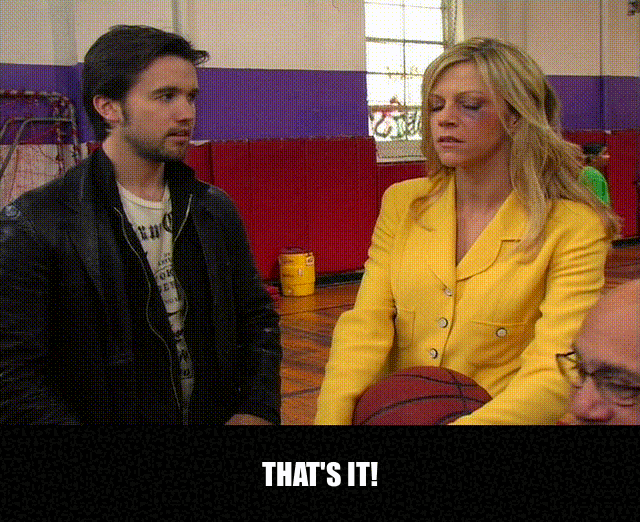 Danny Devito and Glenn Howerton in It's Always Sunny in Philadelphia (2005), captioned "That's it! Gambling!", Excited and Chaotic reaction animated GIF