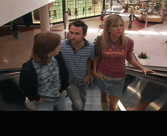 Charlie Day in It's Always Sunny in Philadelphia (2005), captioned "I don't have to buy you shit.", Annoyed and Firm reaction animated GIF