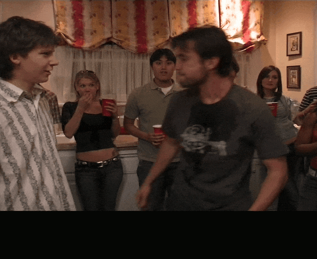 Charlie Day in It's Always Sunny in Philadelphia (2005), captioned "What an asshole.", Unimpressed and Judgmental reaction animated GIF
