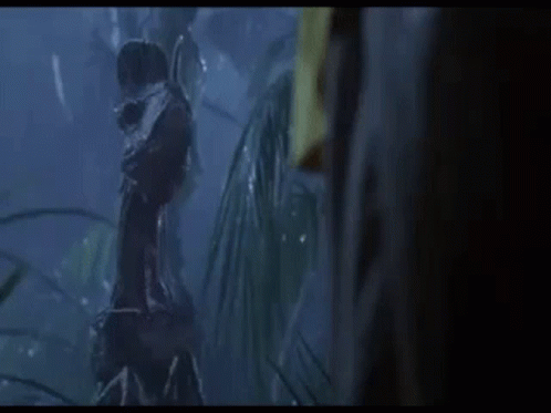 Wayne Knight in Jurassic Park (1993), Curious and Uneasy reaction animated GIF