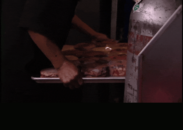 The Meat Sucks Dude from Kitchen Nightmares (2007), captioned "That meat sucks though, dude. I know. It's like really dry.", Unimpressed and Resigned reaction animated GIF