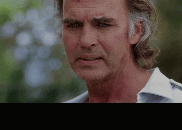 Jeff Fahey in Lost (2004), captioned "Terrific.", Deadpan and Unimpressed reaction animated GIF