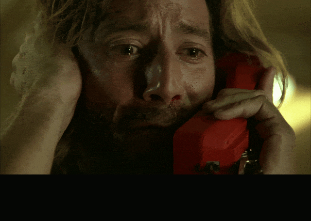 Henry Ian Cusick in Lost (2004), captioned "I love you, Penny.", Relieved and Emotional reaction animated GIF