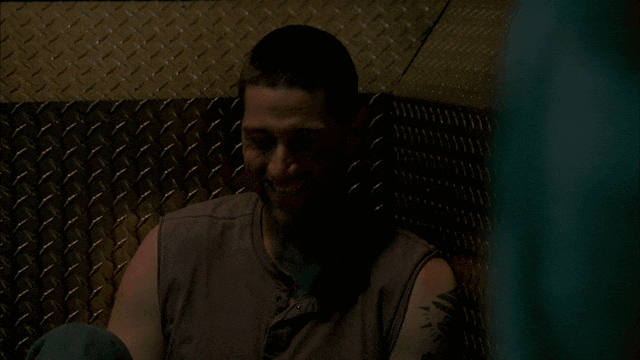 Matthew Fox in Lost (2004), Hysterical and Defiant reaction animated GIF