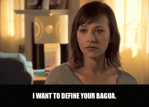 Rob Lowe in Parks and Recreation (2009), captioned "I want to define your bagua.", Earnest and Intense reaction animated GIF