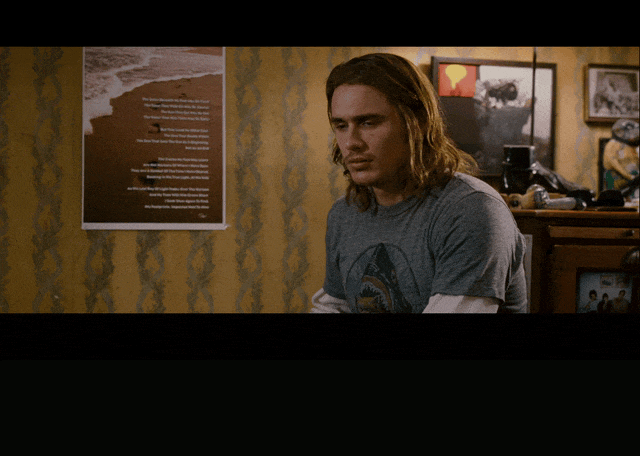 James Franco in Pineapple Express (2008), captioned "You're a servant? Like a butler?", Confused and Curious reaction animated GIF