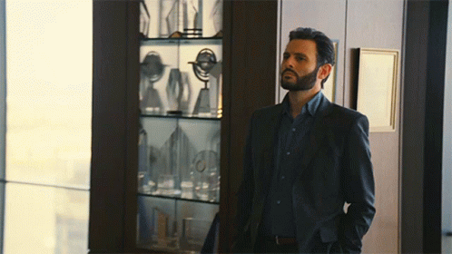 Arian Moayed in Succession (2018), Confused and Reacting reaction animated GIF