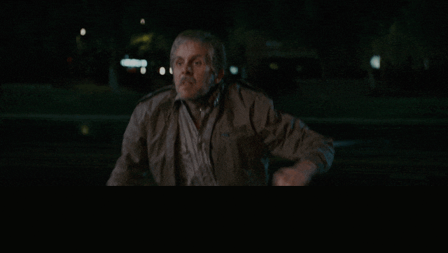 Gary Cole in Talladega Nights: The Ballad of Ricky Bobby (2006), captioned "Applebee's has rats! I found a whole rat in my Cobb salad!", Indignant and Chaotic reaction animated GIF