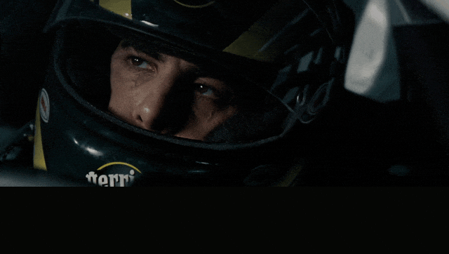 Sacha Baron Cohen in Talladega Nights: The Ballad of Ricky Bobby (2006), captioned "Hakuna matata, bitches.", Smug and Confident reaction animated GIF
