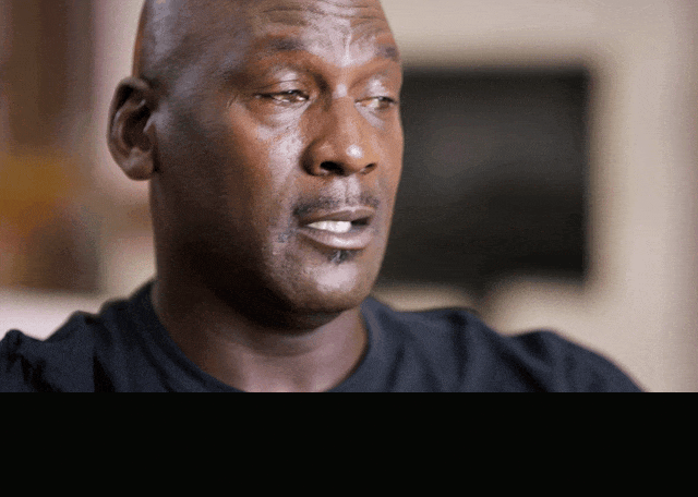 Michael Jordan in The Last Dance (2020), captioned "It became personal.", Competitive and Determined reaction animated GIF