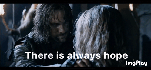 Helm's Deep from The Lord of the Rings: The Two Towers (2002), Tense and Defiant reaction animated GIF