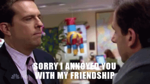 Ed Helms in The Office (US) (2005), Annoyed and Amused reaction animated GIF