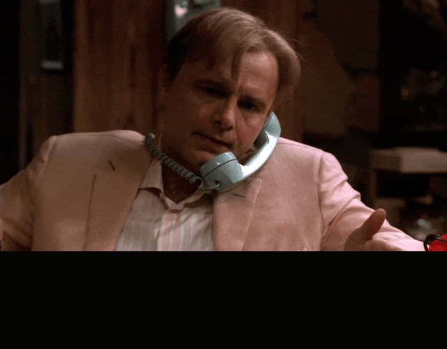 Vincent Curatola and Joe Pantoliano in The Sopranos (1999), captioned "Not only are you a thief, you're a lying, fucking prick. I should've let Tony chop your head off a year ago.", Furious and Menacing reaction animated GIF