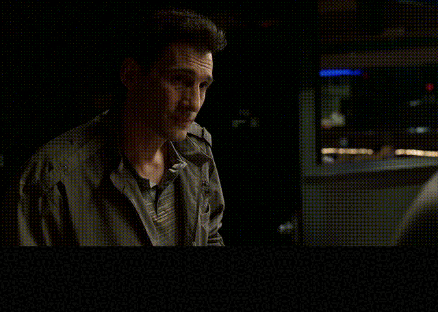 Robert Funaro and Michael Imperioli in The Sopranos (1999), captioned "There's a guy named Teddy Spirodakis, owes some money. You want me to collect? That ship sailed. Final notice time.", Grim and Uneasy reaction animated GIF