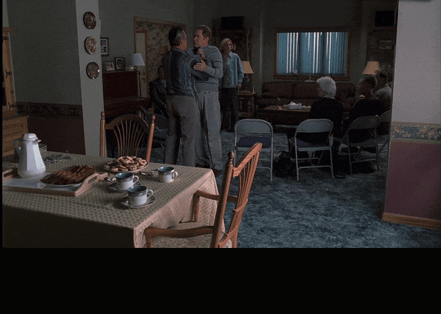 Tony Sirico in The Sopranos (1999), captioned "Fuck you and this bullshit. Because that's what this is, you know.", Furious and Indignant reaction animated GIF