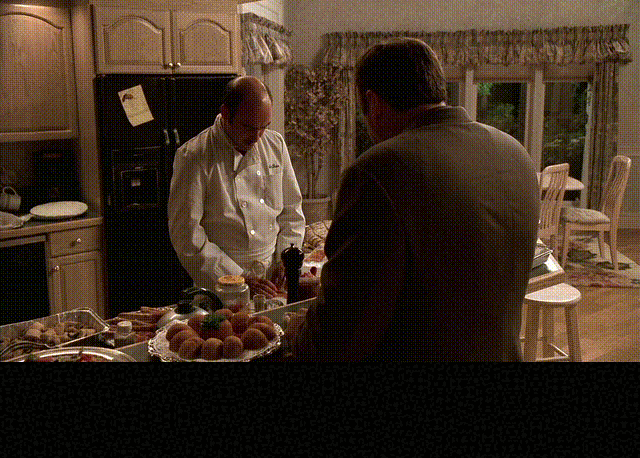 Like Losing A Limb from The Sopranos (1999), Mournful and Heavy reaction animated GIF
