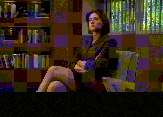 Lorraine Bracco in The Sopranos (1999), Concerned and Surprised reaction animated GIF