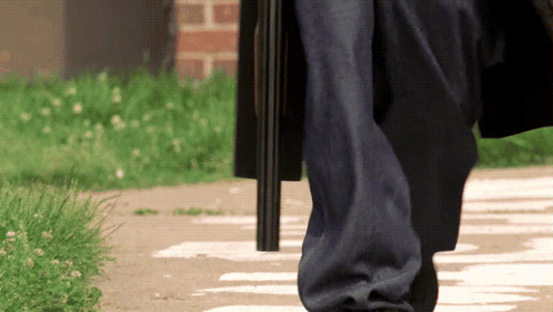 Omar Comin from The Wire (2002), captioned "Omar comin'.", Confident and Threatening reaction animated GIF