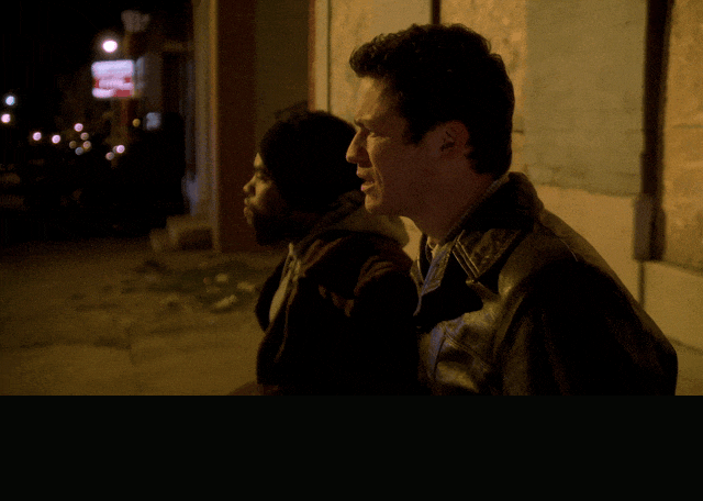 Dominic West in The Wire (2002), captioned "He like the name? What? Snotboogie.", Deadpan and Incredulous reaction animated GIF