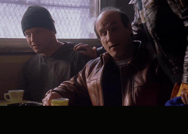 Chris Ashworth in The Wire (2002), captioned "Why am I Boris? I don't understand this. Everywhere I am Boris.", Indignant and Baffled reaction animated GIF