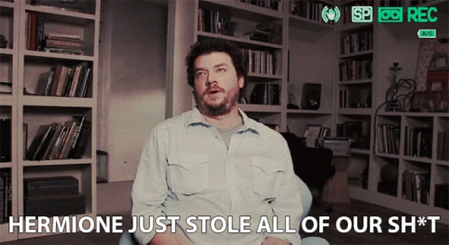 Danny Mcbride in This Is the End (2013), Angry and Incredulous reaction animated GIF