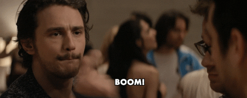 Jay Baruchel in This Is the End (2013), Emphatic and Animated reaction animated GIF