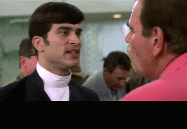 Johnathon Schaech in That Thing You Do! (1996), captioned "James Mattingly II, lead singer of The Wonders.", Self-Important and Smug reaction animated GIF