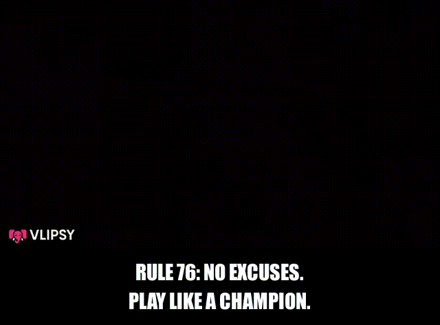Vince Vaughn and Owen Wilson in Wedding Crashers (2005), captioned "Rule 76: no excuses. Play like a champion.", Funny and Awkward reaction animated GIF